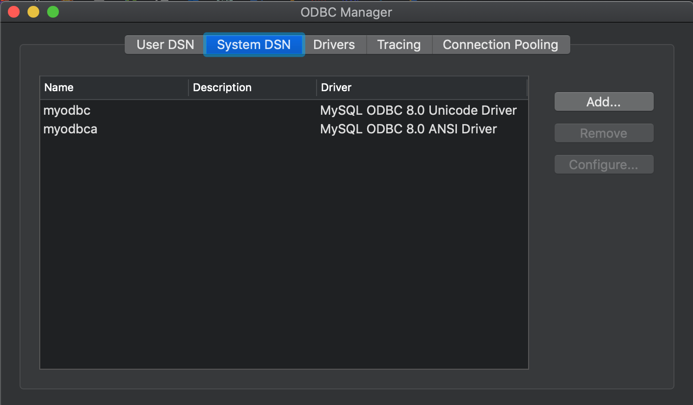 Odbc Driver Mac Free Download
